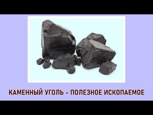 «Каменный уголь - полезное ископаемое» (4 класс, окружающий мир). Видео для детей.