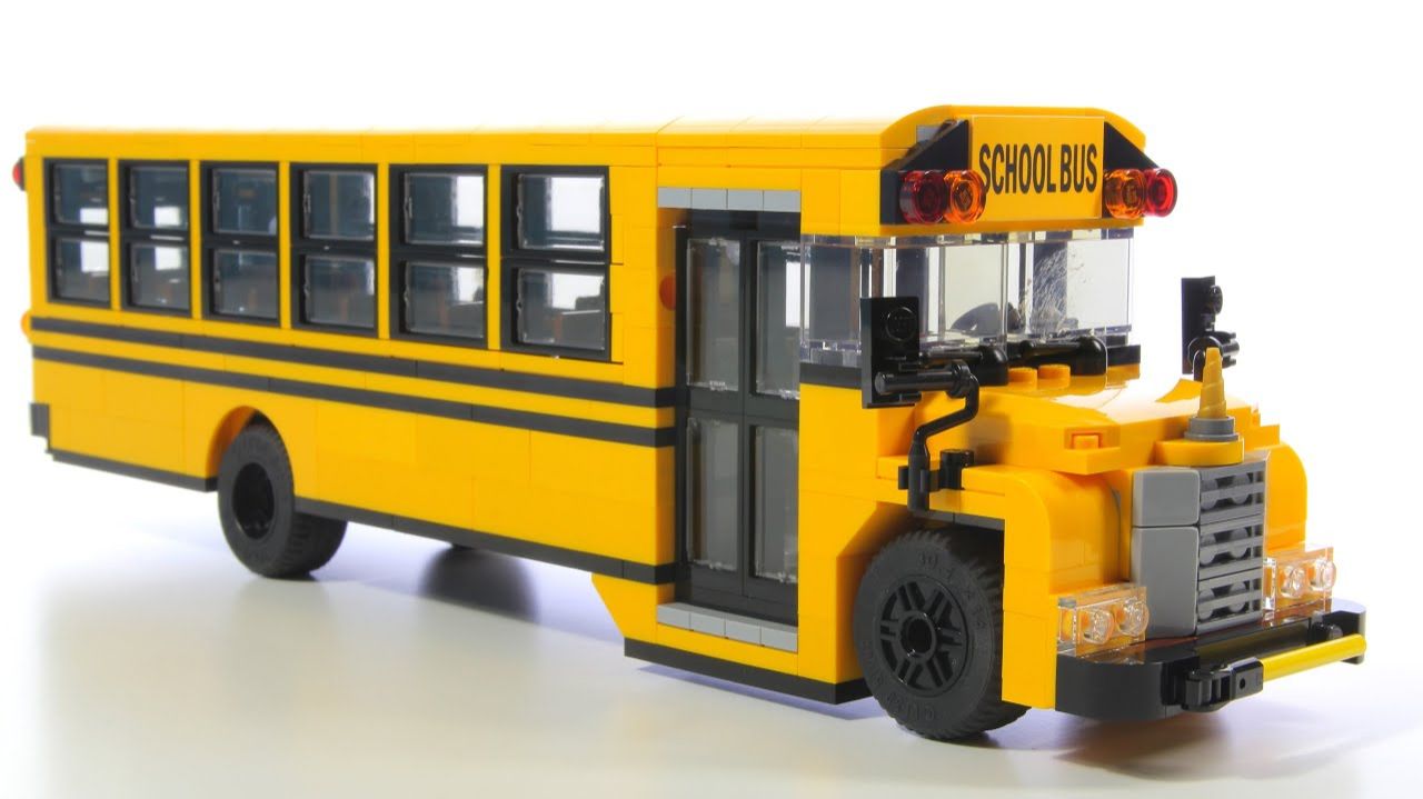 Lego School Bus MOC смотреть онлайн