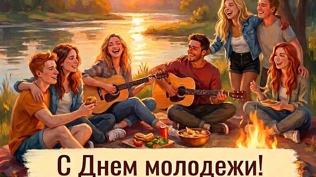 Молодежь меняет мир. С праздником. Самая лучшая музыкальная открытка. смотреть онлайн