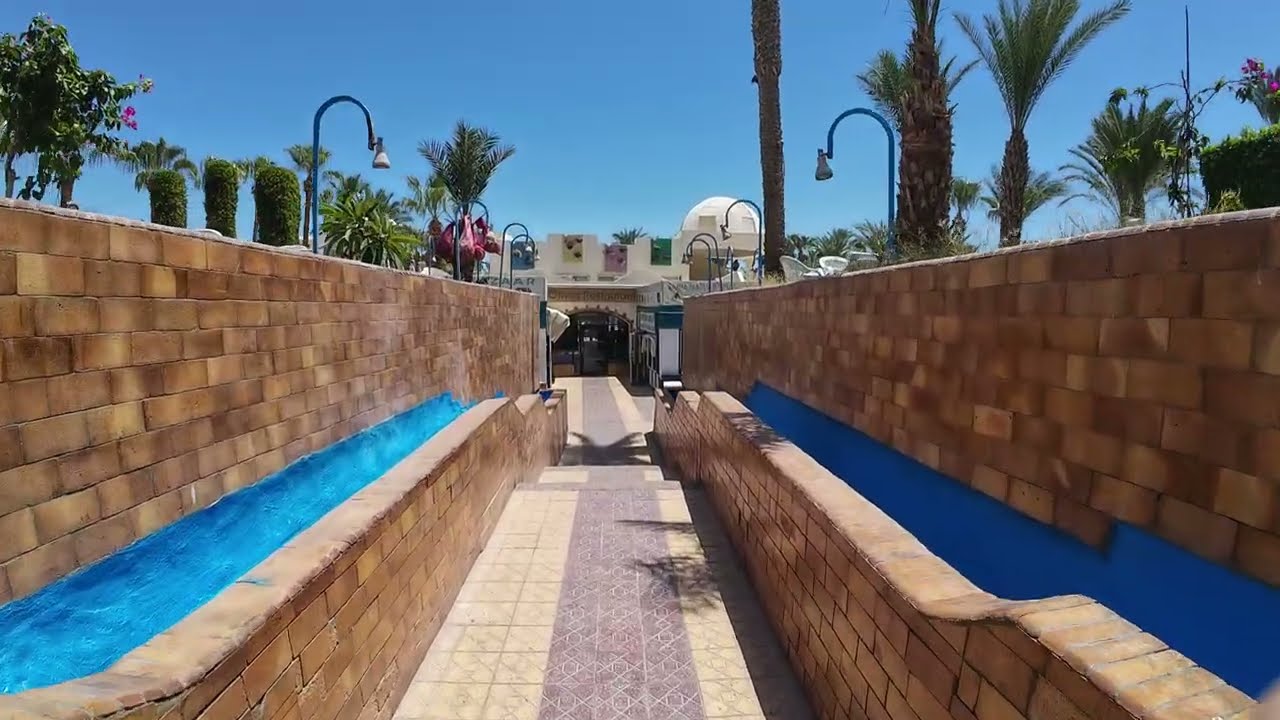 Египет, Хургада 2025. Отель Empire Beach Aquapark 3*. Территория и питание