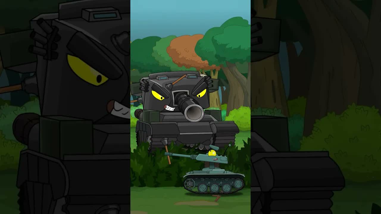 Вантузная атака! 😂🔥 #shorts #homeanimations #cartoon #animation #мультик #tank смотреть онлайн