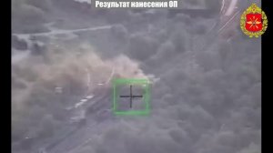 Поражение ЖД инфраструктуры противника БПЛА «Герань-2 Сикер»