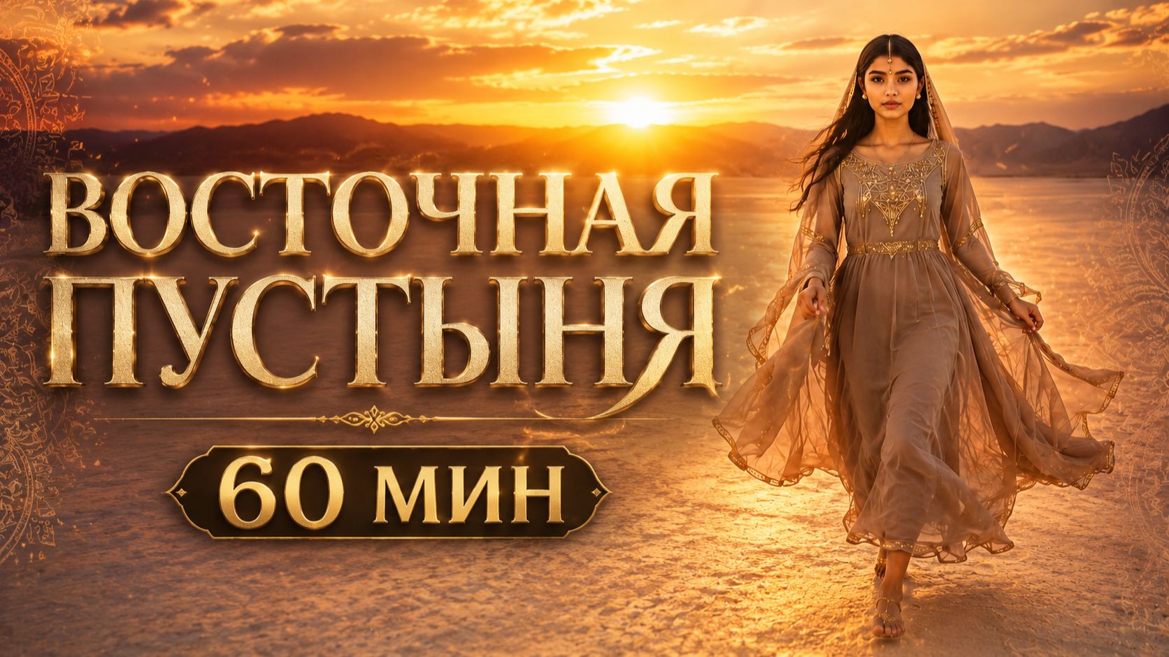 Восточная фоновая музыка 🌙 60 минут | Настроение пустыни и энергия пустыни