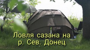 Рыбалка на сазана река Северский Донец 2024