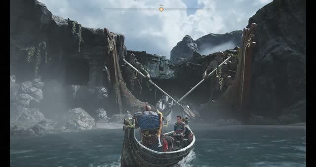 15 God of War - 2018 - один разрыв между мирами - мертвый фрахт - анатомия надежды