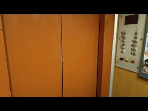 🟠ОРАНЖЕВЫЕ СТВОРКИ! ЛИФТ «МЛЗ» 1990 Г/В