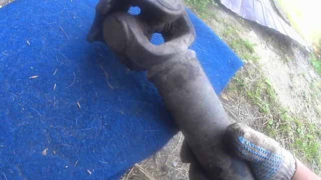 Два с половиной часа и кардан как новый.