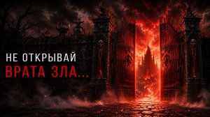 НЕ ОТКРЫВАЙ ВРАТА ЗЛА...