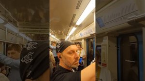 парад поездов на Кольцевой линии метро