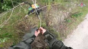 Боевая работа саперов группировки войск «Запад»