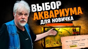 Выбор аквариума для новичка | Аквариумные истории из ЭКЗОМЕНЮ №178
