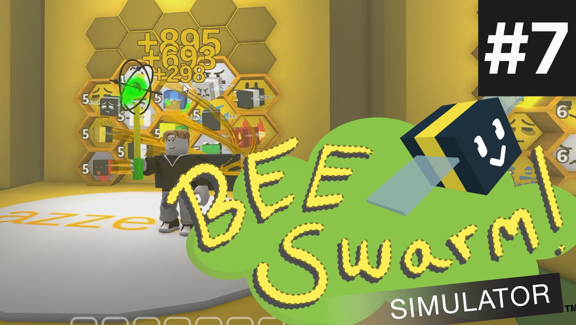 Прохождение режима в Roblox - Bee swarm simulator #7 смотреть онлайн