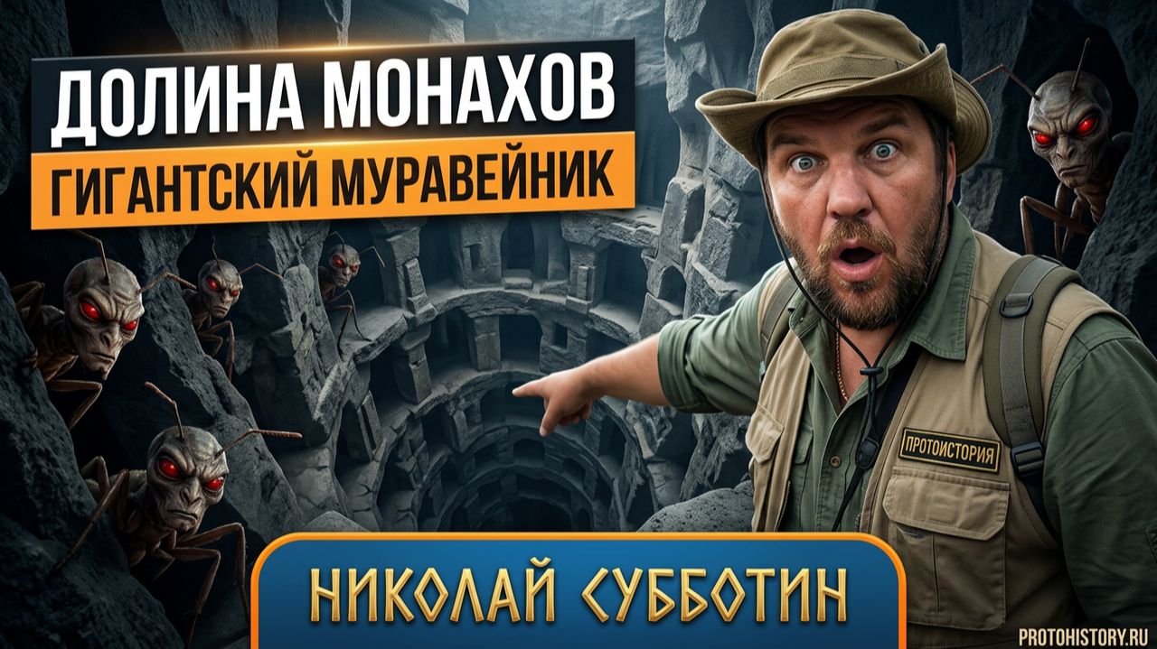 Долина Монахов или Гигантский муравейник исчезнувшей цивилизации? Николай Субботин смотреть онлайн