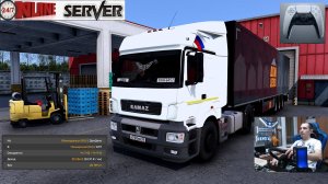 ETS2 1.60 РУССКАЯ СБОРКА КАРТ ● КОНВОИ ПО РОССИИ ● СЕРВЕР РАБОТАЕТ 24/7 ● ДАЛЬНОБОЙЩИКИ MOZA R5 TSW