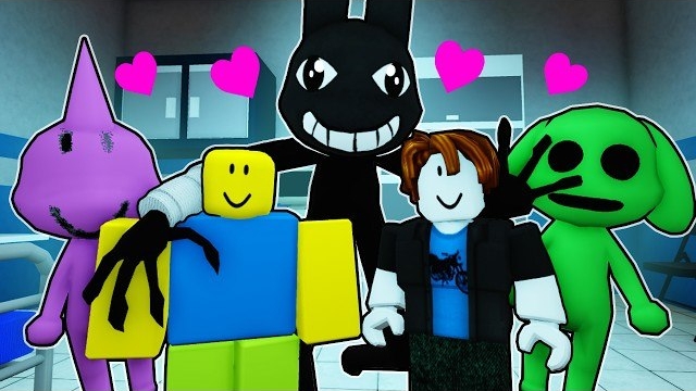 Ветеринарная клиника, но сталкер дружелюбный! ANIMAL HOSPITAL Анимация Roblox смотреть онлайн