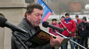 На открытии памятника Иоанну Грозному в Александрове 7.12.2019