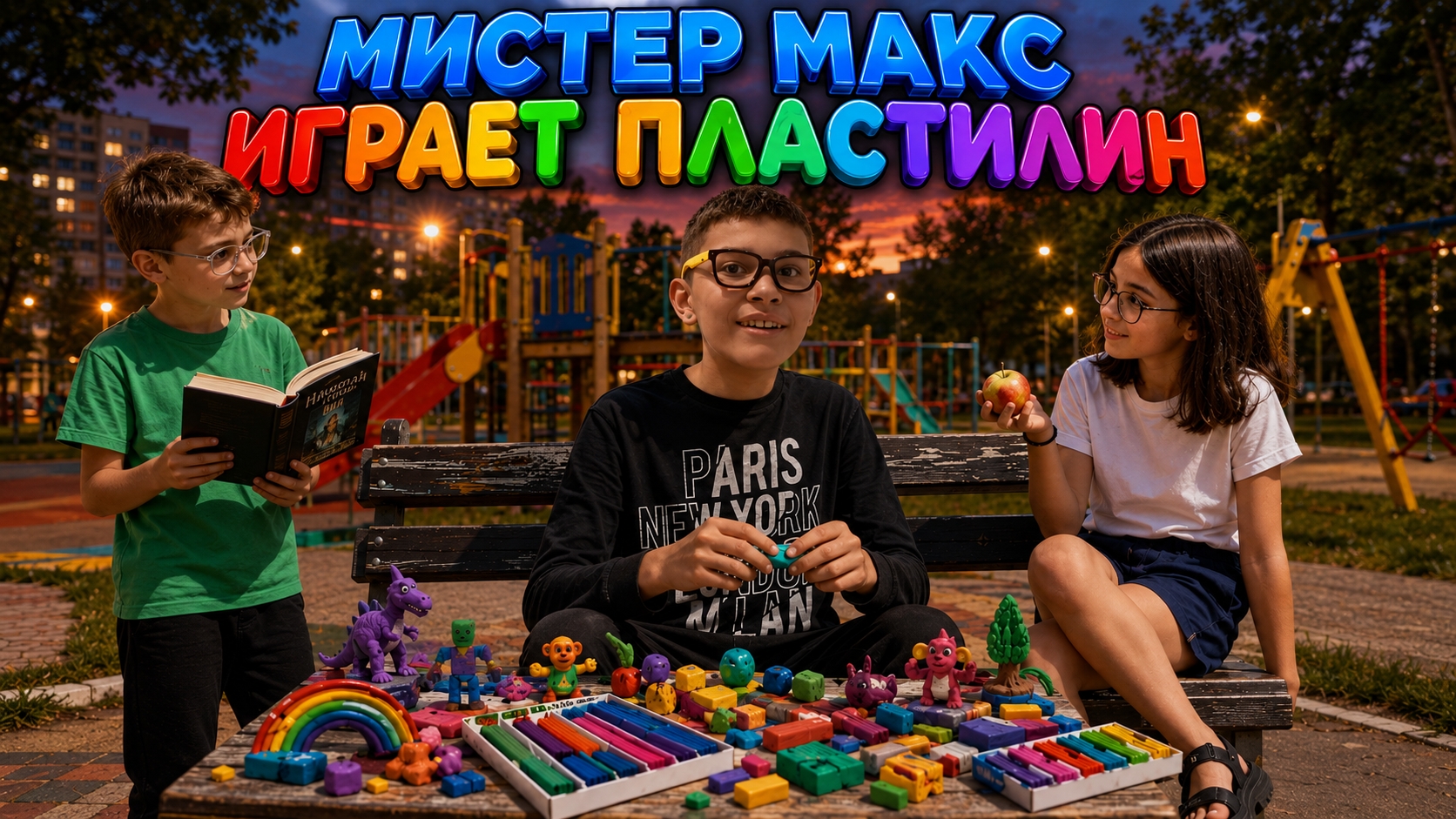 МИСТЕР МАКС: Пластилин 🎨
