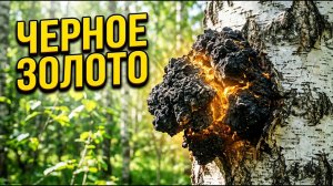 Чёрное золото берёзы: гриб, который высасывает болезни!