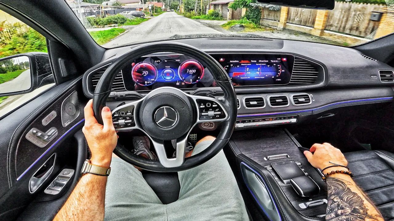 2021 Mercedes-Benz GLS 400d - POV ТЕСТ-ДРАЙВ смотреть онлайн