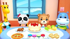 Школьный Автобус Малышки Панды #игры для детей.