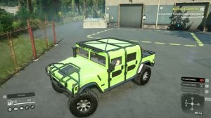 SnowRunner Hummer H2 краш тест драйв обзор тюнинг супер легендарного внедорожника в сноу раннер
