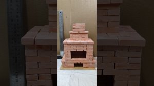 Сборка мини модели камина, своими руками