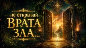 НЕ ОТКРЫВАЙ ВРАТА ЗЛА...