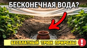 Эта система НАПОЛНЯЕТСЯ сама и экономит вам недели полива (дёшево и просто)