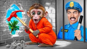Побег Обезьянки из Тюрьмы для Домашних Животных