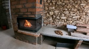 постройка камина с чугунной топкой в частном доме