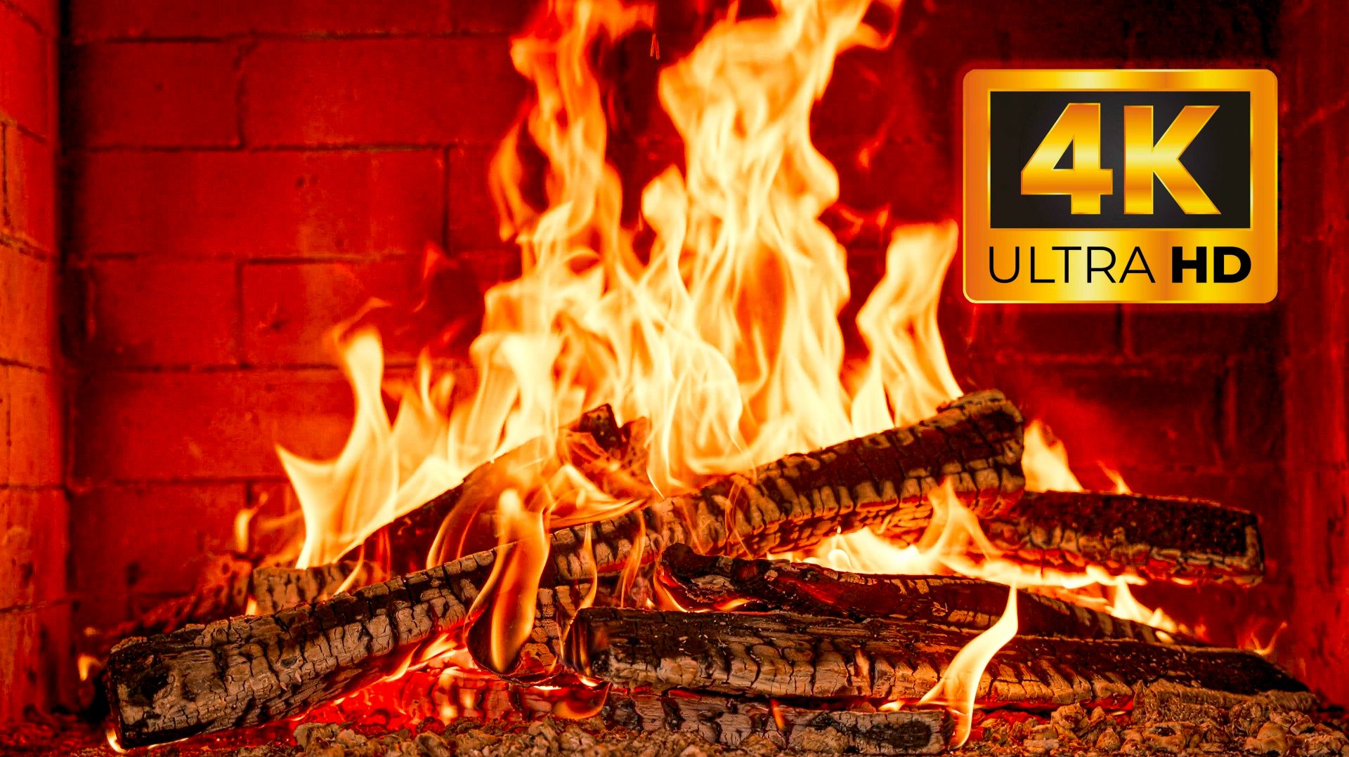 🔥 Уютный камин 4K | 6 часов потрескивания дров для сна и отдыха смотреть онлайн