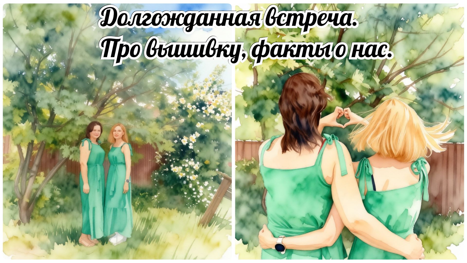 Долгожданная встреча. Про вышивку, факты о нас. смотреть онлайн