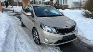 Обзор KIA RIO 2014г в комплектации Premium с пробегом 17 тысяч км! Капсула времени!