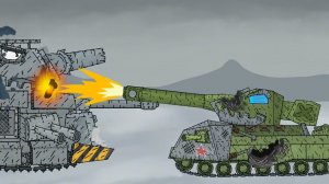 КВ-71 VS Фридрих - Северная БИТВА | мультики про танки