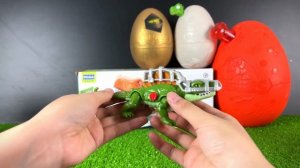 ИГРУШКИ яйца динозавры распаковка обзор