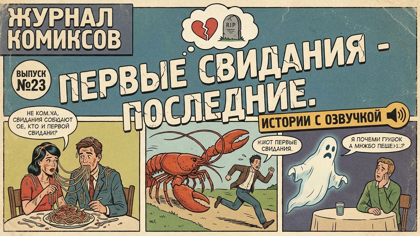 Журнал комиксов с озвучкой. Выпуск № 23