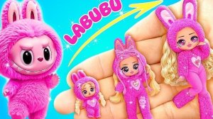 Лабубу растёт! Поделки для кукол ЛОЛ