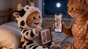 Даже во сне я просто хотела, чтобы папа-кот обнял меня 😭🐱 #cat