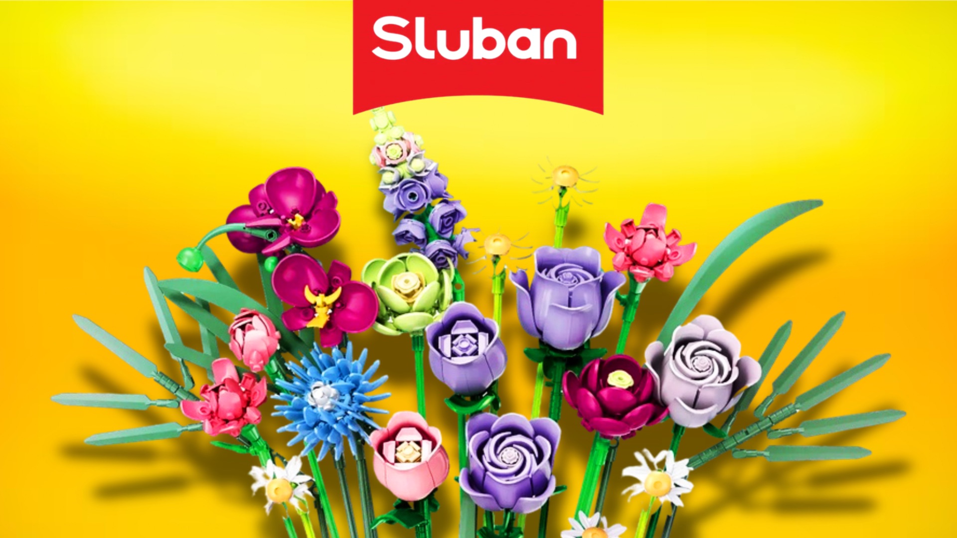 ЛЕТНИЙ БУКЕТ ЦВЕТОВ ОТ SLUBAN