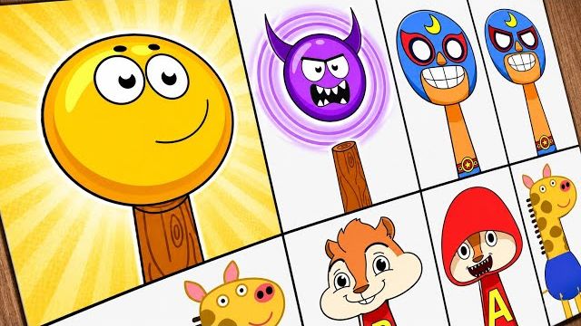 ЗОЛОТОЙ ШАРИК ИЗ RED BALL 4 В СТИЛЕ ОС СПРУНКИ / РИСУНОК ОТ ФАЗЫ 1 ДО ФАЗЫ 2 смотреть онлайн