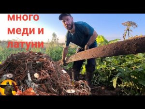 Копал медь и латунь у фермы . Пришёл охранник и сказал....