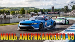 Mustang GT3: Прорыв, контакты и подиум на Watkins Glen(Assetto Corsa EVO)