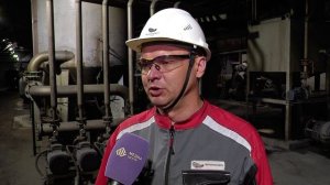 В цехе окомкования ОЭМК установили дополнительное насосное оборудование