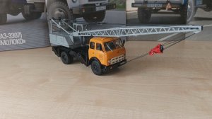 Обзор модели Маз-500 КС-3562, масштаб 1:43, «Наш автопром».