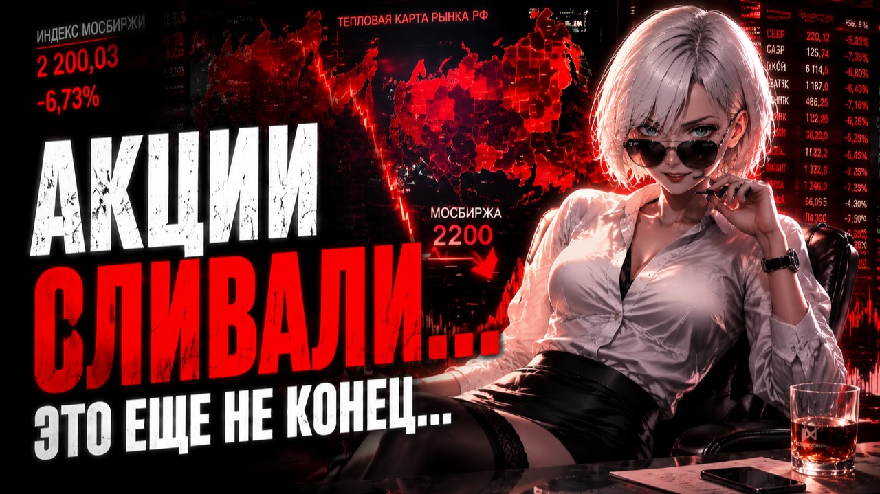 Акции Сливают... Нефть, Лукойл, Курс Доллара 💀 смотреть онлайн