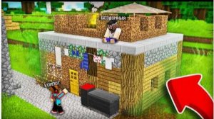 БЕЗДОМНЫЙ ЗАХВАТИЛ МОЙ ДОМ В МАЙНКРАФТ Компот Minecraft
