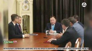 Махмуд-Али Калиматов обсудил налоговые вопросы с руководителями ФНС СКФО и Ингушетии