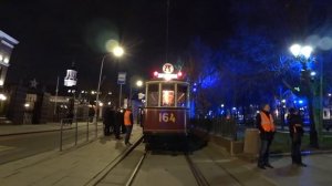Трамвайная красота в центре Москвы