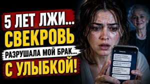 Истории из жизни | Свекровь 5 лет разрушала семью  перепиской | Аудио рассказы | Реальные истории