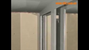 Монтаж перегородки из гипсокартона